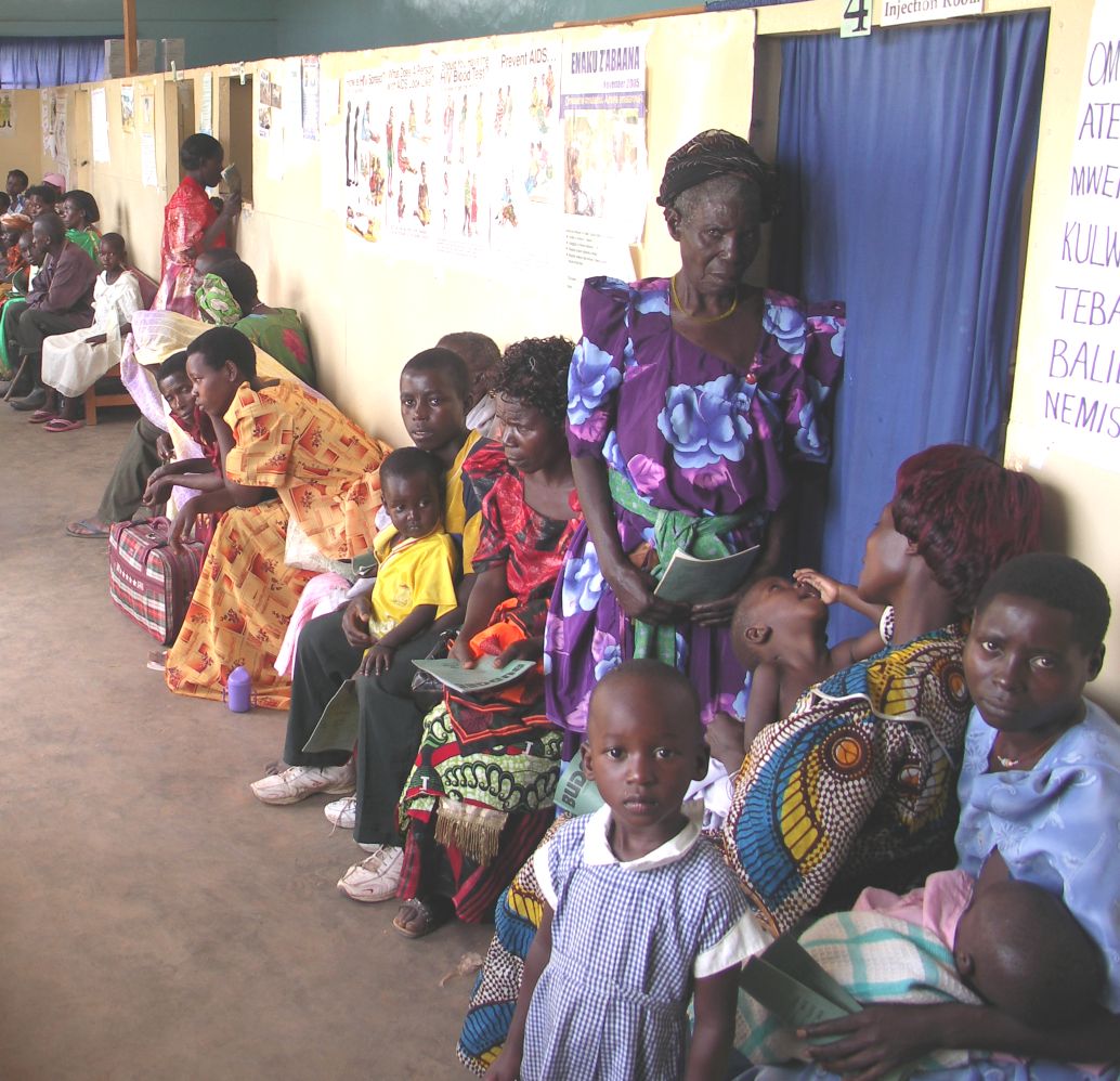 Waiting room in the clinic